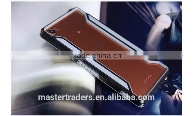 NILLKIN Armor Border series ultra thin and light TPU + PC bumper frame for Sony Xperia Z3 L55 MT-2744