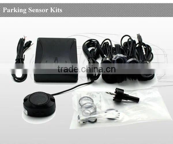 Adjustable beep volume parking sensor with 4 sensors parking sensor for volvo