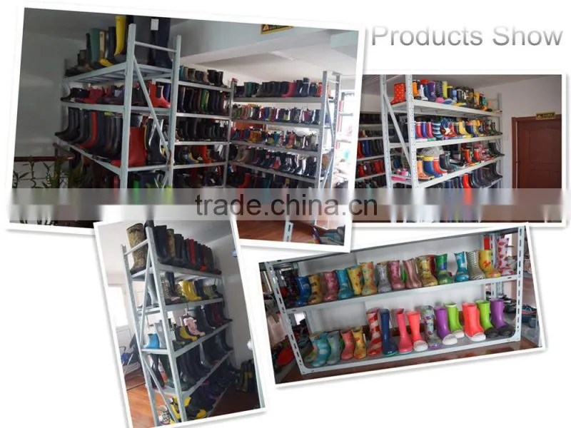 colored fancy rubber boots rubber