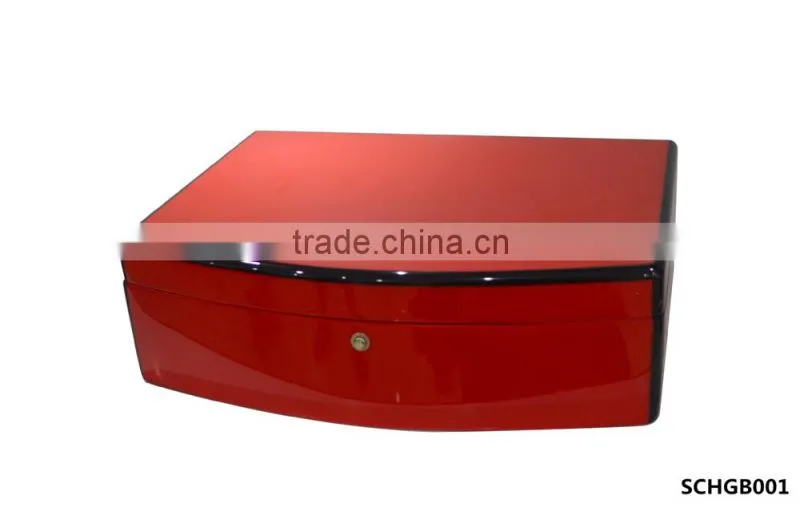 Elegant high gloss wooden jewellery box
