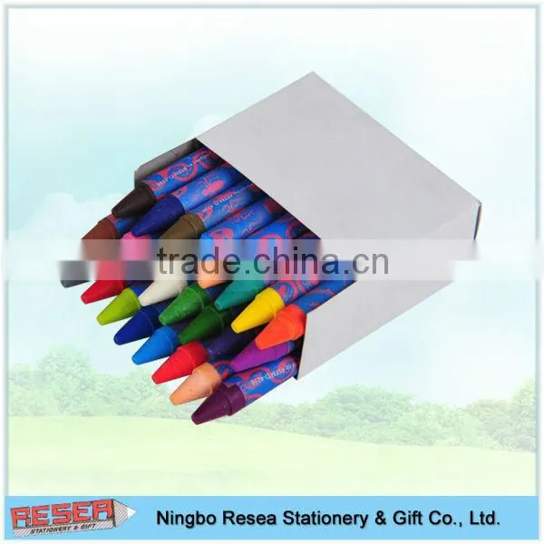 2016 new shaped 24pcs crayon set