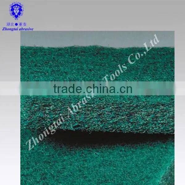Non Woven Abrasive Scouring Pad Plain Sheet Roll for Manual Finish