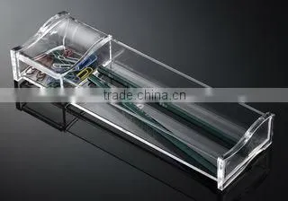 ACRYLIC DESK ORGANIZER / NOTE HOLDER