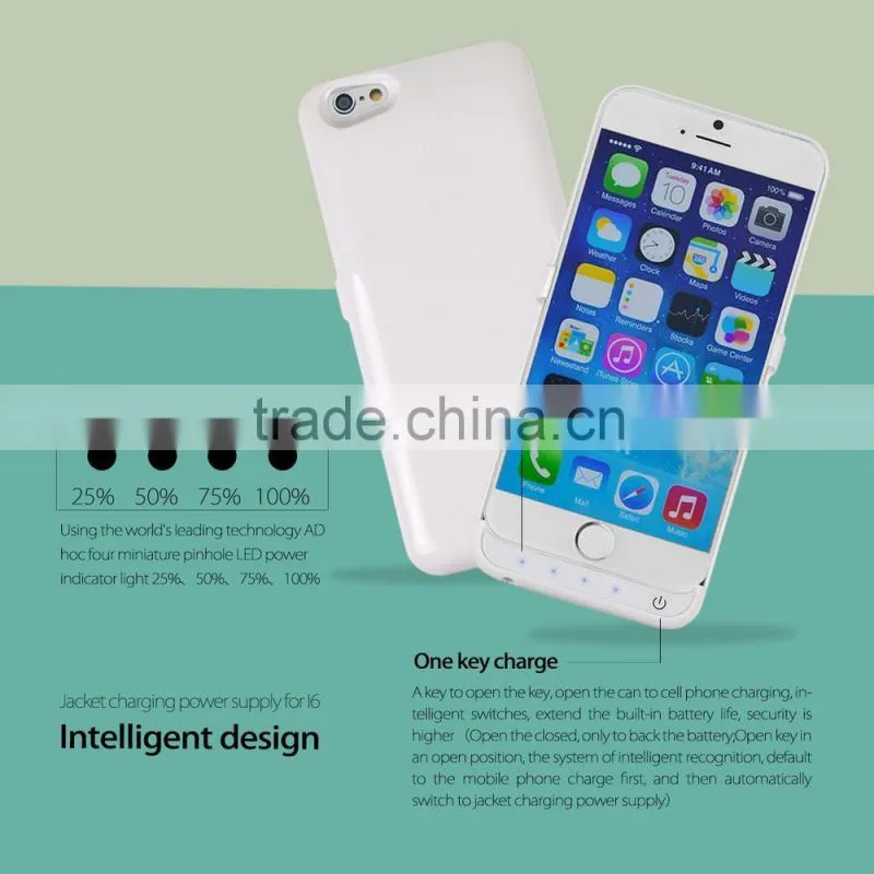 2015 classic style power bank case 3200mAH battery capacity power bank case for Iphone 6