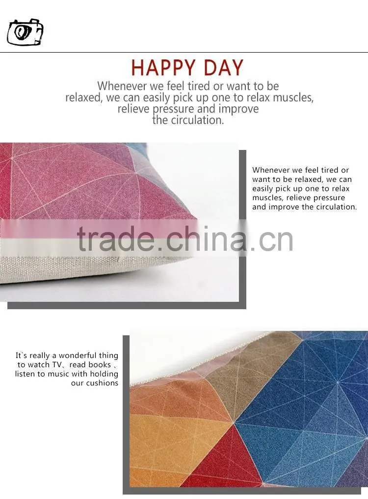 Muilti-color wholesale fancy pillow case for printing