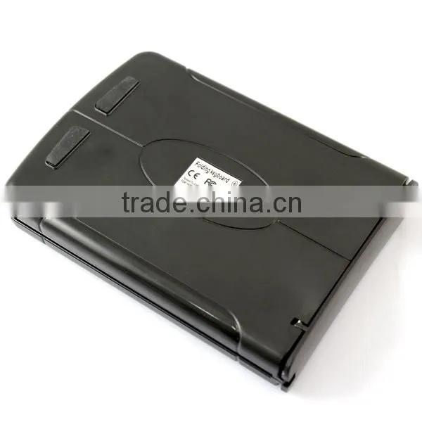 66 Keys Russian Portable Folding Wireless Bluetooth 3.0 Mini Keyboard For Android Smartphone Tablet iPad iPhone