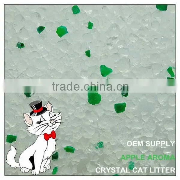 Silica gel kitty sand