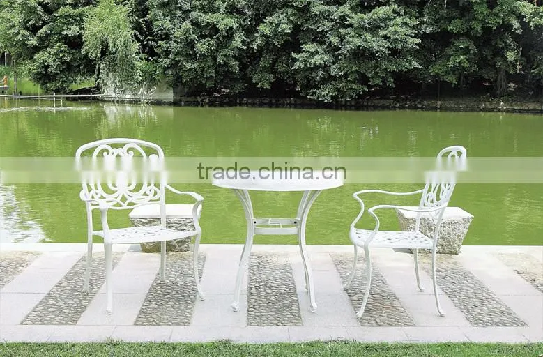 wrought iron garden dining table chair furniture set