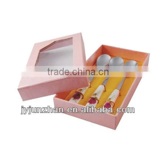 Ceramic spoon sets made by factory and sell by factory directly