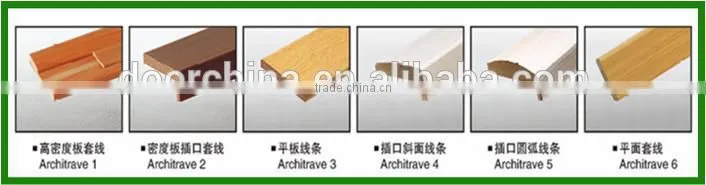 cheap pvc interior doors wood glass door