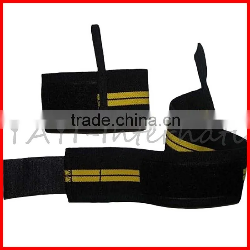 Crossfit Heavy Duty Weightlifting Wrist Wraps with Thumb Loop