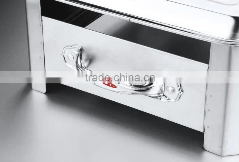 restaurant equipment charcoal hot food warmer for sale