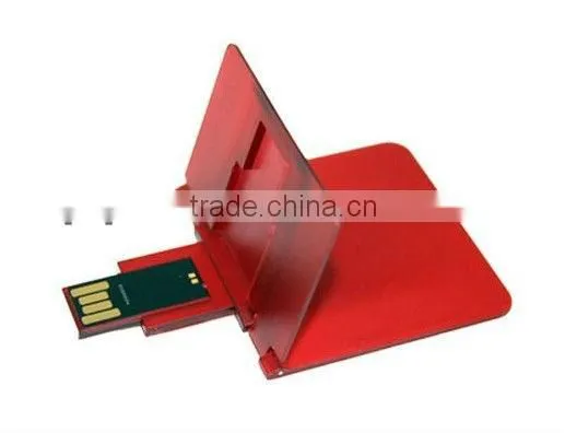 full capacity transparent plastic credit card 16GB USB Flash 2.0 Memory Stick Drive