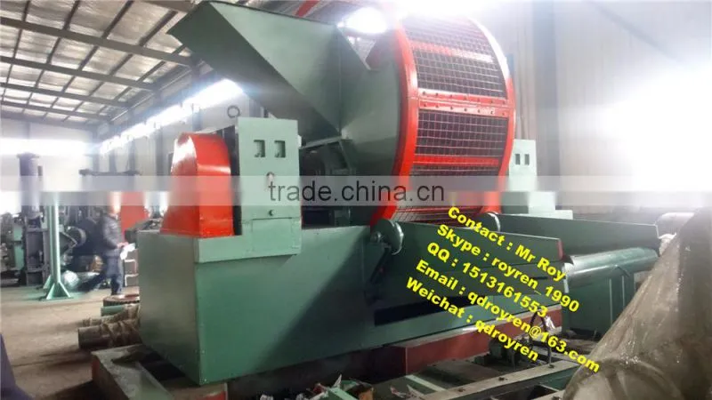 Waste Used tire cutting machine waste tire recycling machine block cutter