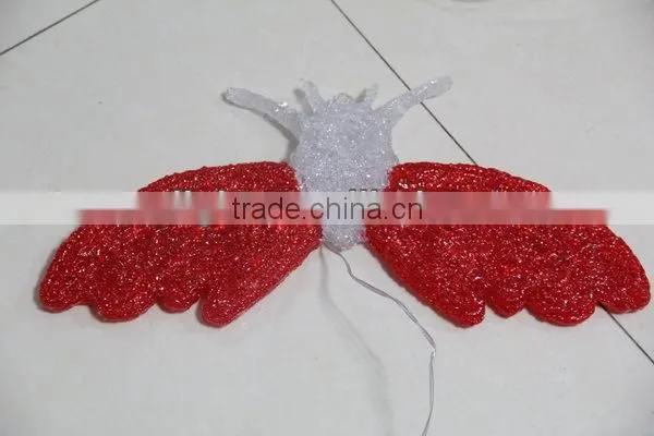 LED 3D acrylic motif butterfly light