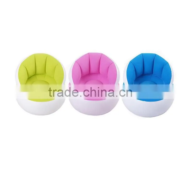Cheap Pvc flocking inflatable sofa, inflatable Chair and sofa