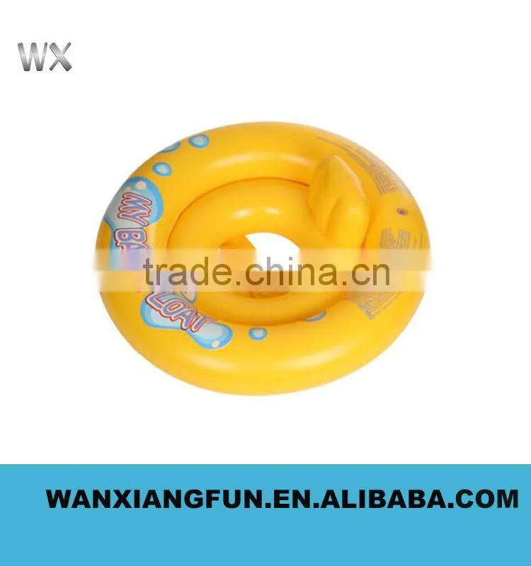 Factory Direct swimming seat toys PVC inflatable baby pool seat