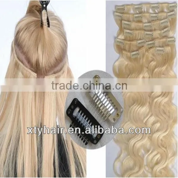 Hot!!cheap virgin hair hot beauty supply quality clip in hair extension china hair styles
