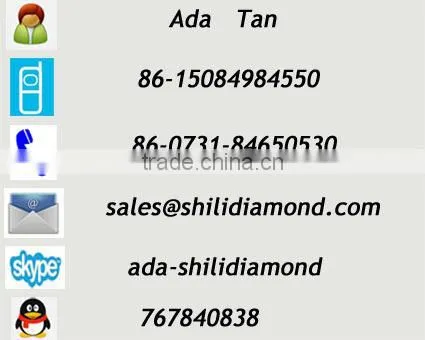 Synthetic RVG diamonds polycrystalline powder for hard alloy processing