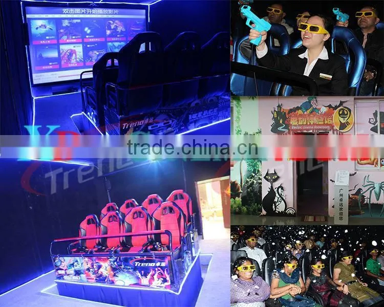 2015 hot product steel material safety motion simulator 5D cinema