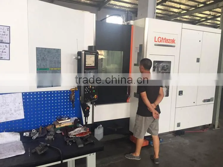 High-grade metal hinge with mirror-polishing process by machining