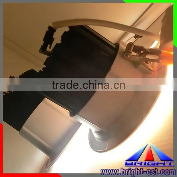 Hot sale 3 years warranty round anti-glare 20w--60w cob led downlight