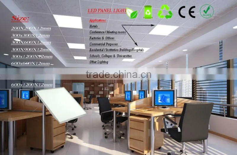 CE RoHS approved SMD2835 led light panel,led panel lighting with 3 years warranty