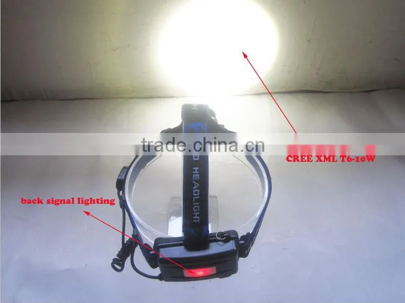 high power 1000 lumen rechargeable xml t6 led headlamp