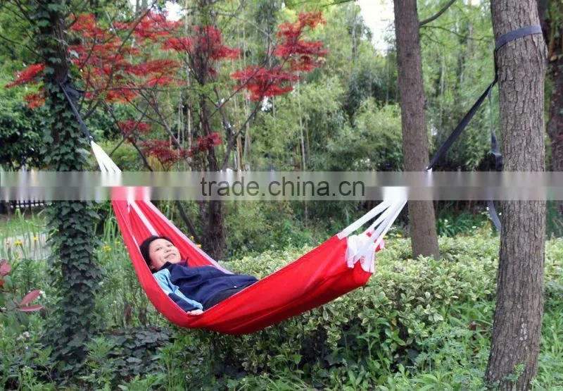 Garden Outdoor Hammock Parachute Fabric Rope Swing Hanging Swing fit one person