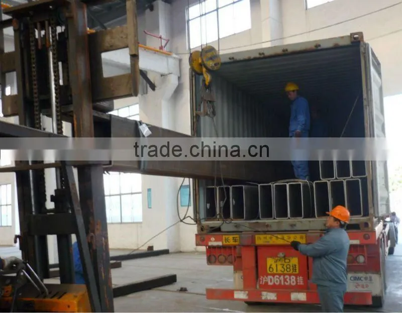 200*200 square pipe used in the structure building