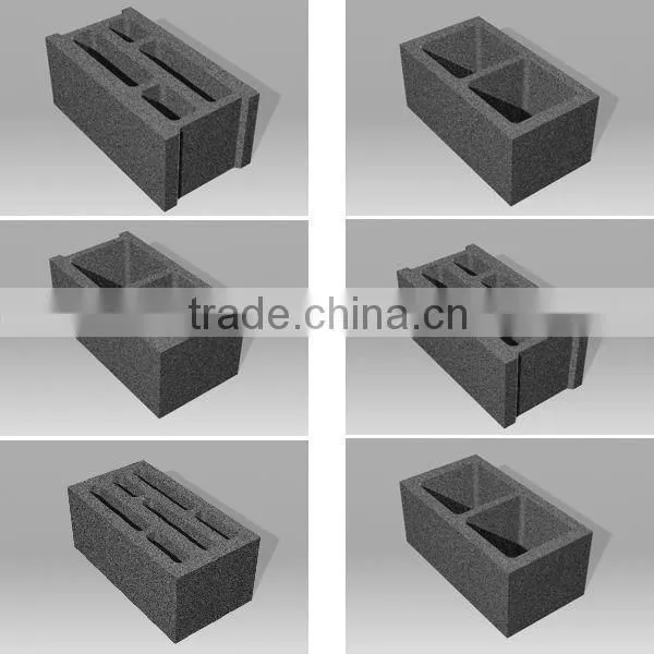 WT6-30 hollow blocks mobile blok machine