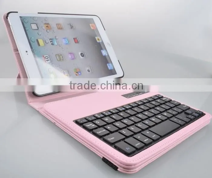 Folding PU and Silicon material bluetooth keyboard mini case mini bluetooth keyboard