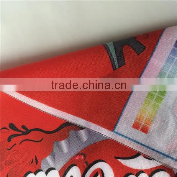manufacture 70g good stretch sublimation digital direct printing mirro flag fabric