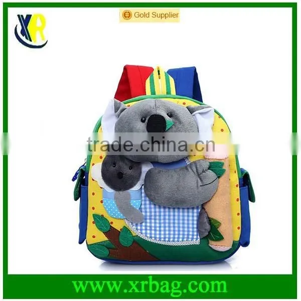 new 2015 fashion cute kindergarten kids backpack school bag