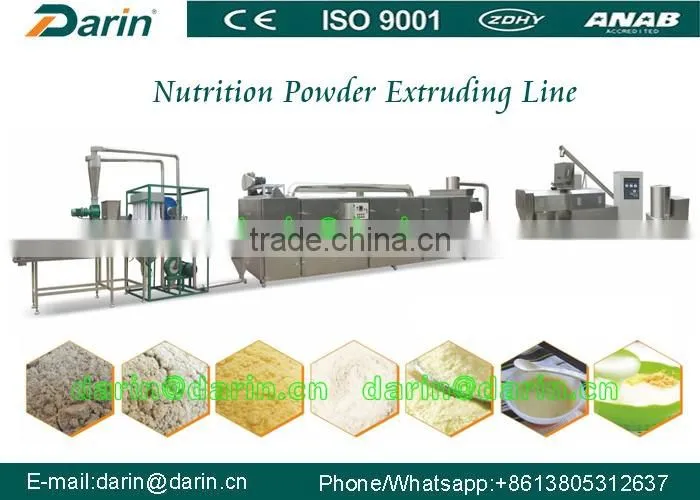 Corn Extruded Instant Baby Flour Production Line