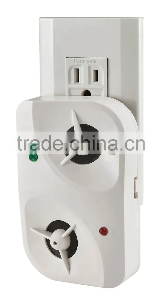 2016 New Design 2 IN 1 Dual Speaker Ultrasonic Pest Repeller