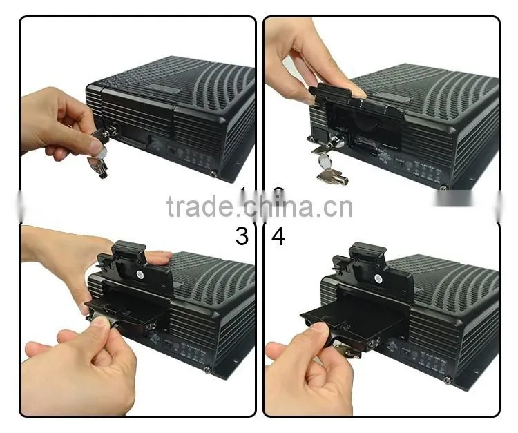 ip camera 1080P Mobile DVR Used for Car Security