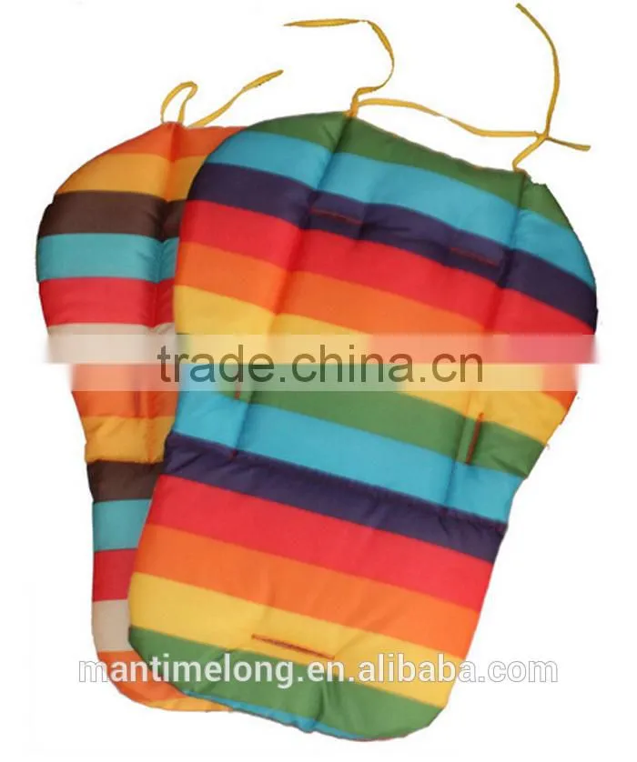 baby stroller pad baby stroller mat baby seat cushion rainbow colors