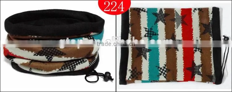 polar fleece winter neck warmer scarf 230