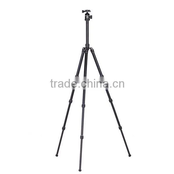Sunrise Professional 4 section aluminum tripod DSLR tripod Camera Tripod 2016 new professional digital camera tripod