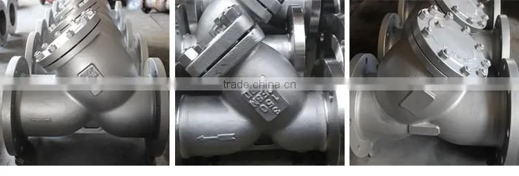 China manufacture industrial 14inch Y strainer flanged end