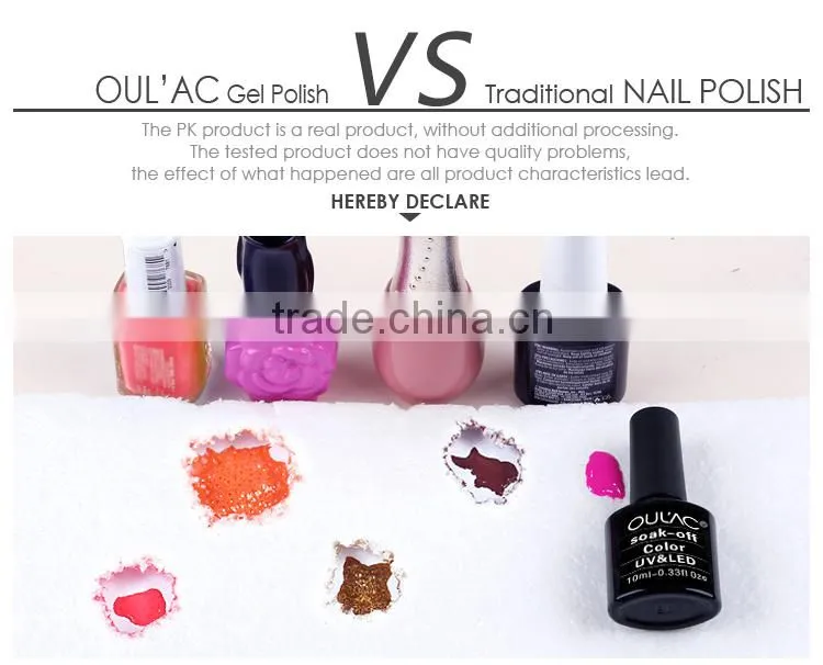 Beauty show YEANAIL 12ml bottle package 244 Opaque colors gel polish, nail polish, led/uv gel
