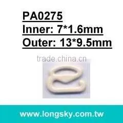 metal bra slide and bra strap hook and adjuster (PA0273/6.5mm inner)