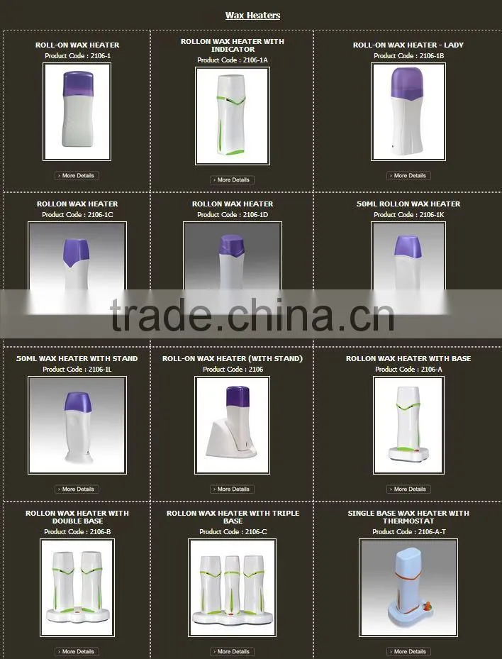 Rollon Depilatory Cartridge Wax for Hair Removal Waxing remover LEG