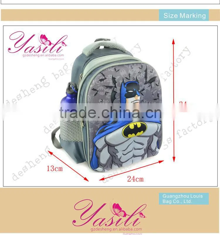 Batman movie backpack for kids,cute school bags for girls,school bags for students