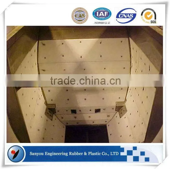 PE Truck Chute UHMW Polyethylene Plastic Liner