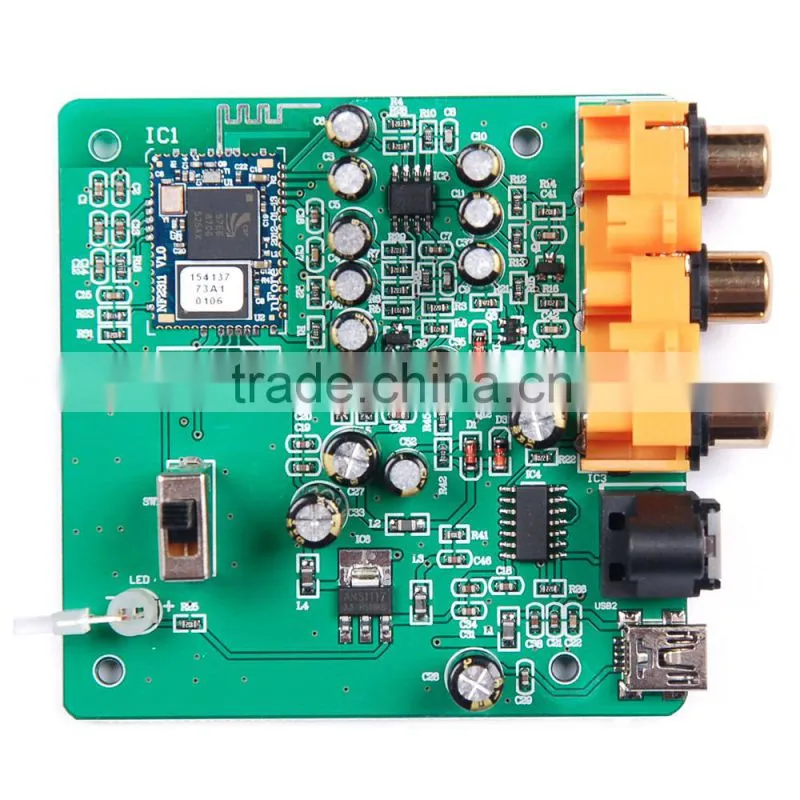 aptX NFC Bluetooth A2DP Audio Receiver Module PCB Board