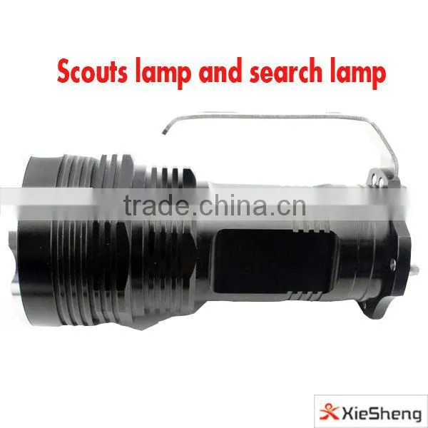 5000 lumen handle lamp wapterproof portable and rechargeable led flashlighting