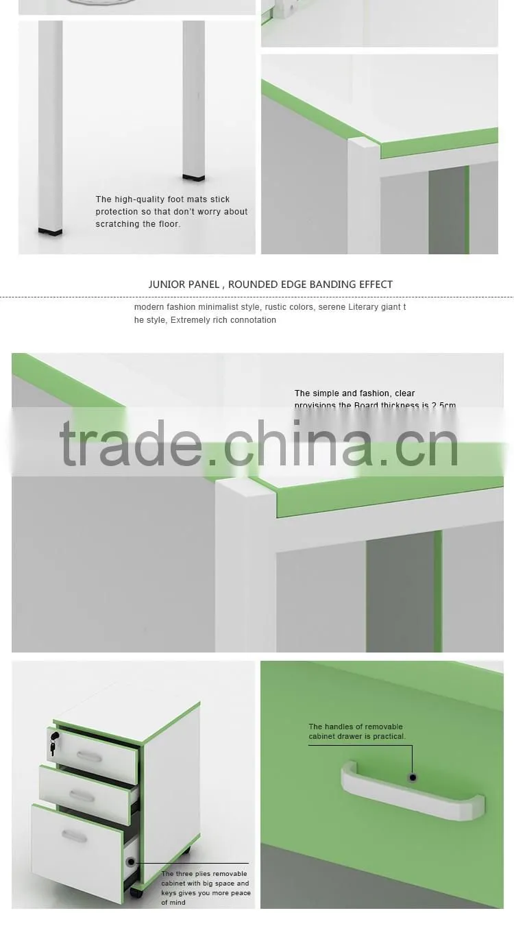 Modern office cubicles style for 4 peason