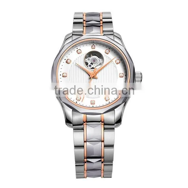 5ATM Mens Sapphire Crystal Automatic Mechanical Watch